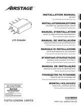 Fujitsu UTP-RX04BH Инструкция по установке