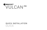 ROCCAT Vulcan Pro Руководство по быстрой настройке