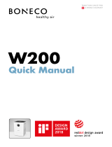 Boneco W200 Quick Manual