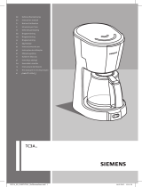 Siemens TC3A0103 COFFEE MAKER Инструкция по применению