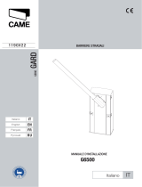 CAME GARD series Инструкция по установке