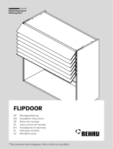 Rehau FLIPDOOR Инструкция по установке