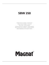 Magnat SBW 250 Инструкция по применению