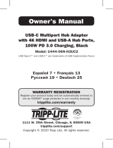 Tripp Lite Owner's Manual U444-06N-H3UC2 Инструкция по применению