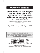 Tripp Lite Owner's Manual U444-06N-H4GUC Инструкция по применению