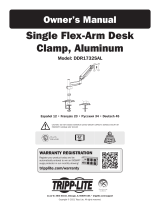 Tripp Lite Single Flex-Arm Desk Clamp, Aluminum Инструкция по применению