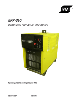 ESAB EPP-360 Plasma Power Source Руководство пользователя