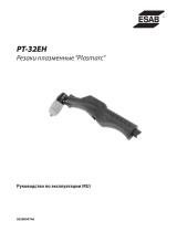 ESAB PT-32EH Plasmarc Cutting Torches Руководство пользователя