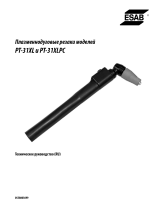 ESAB PT-31XL and PT-31XLPC Plasma Arc Cutting Torches Руководство пользователя