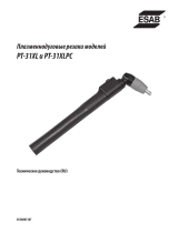 ESAB PT-31XL and PT-31XLPC Plasma Arc Cutting Torches Руководство пользователя