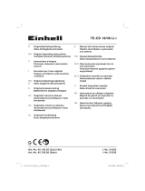 EINHELL TE-CD 18/48 Li-i (2x2,0Ah) Руководство пользователя