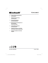 EINHELL TE-HA 2000 E Руководство пользователя