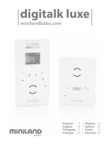 Miniland Baby digitalk luxe Руководство пользователя