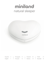 Miniland natural sleeper Руководство пользователя