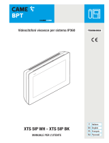 CAME XTS 7IP BK WIFI Руководство пользователя