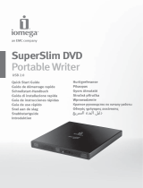 Iomega SuperSlim DVD Portable Writer Инструкция по применению