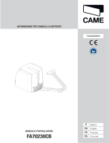 CAME FA70230CB Инструкция по установке