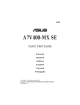 Asus A7V400-MX SE Инструкция по применению