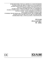 DAB PULSAR 30/50 Instruction For Installation And Maintenance