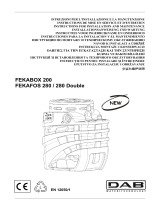 DAB FEKAFOS 280 Double Instruction For Installation And Maintenance