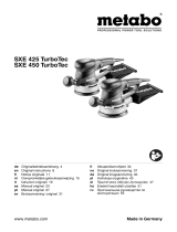 Metabo SXE 450 TURBOTEC Инструкция по эксплуатации