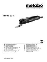 Metabo MT 400 Quick Инструкция по эксплуатации