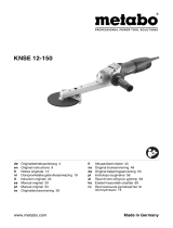 Metabo KNSE 12-150 Инструкция по эксплуатации