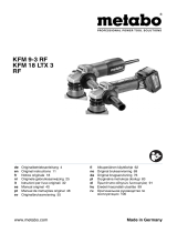 Metabo KFM 18 LTX 3 RF Инструкция по эксплуатации