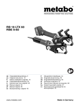 Metabo RBE 9-60 Инструкция по эксплуатации