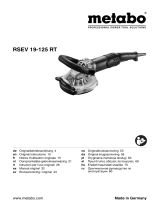 Metabo RSEV 19-125 RT Инструкция по эксплуатации