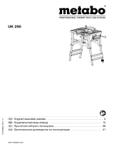 Metabo UK 290 Инструкция по эксплуатации