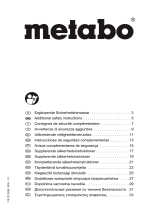 Metabo KGS 216 Plus Инструкция по эксплуатации
