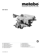 Metabo KGT 305 M Инструкция по эксплуатации