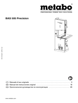 Metabo BAS 505 Precision DNB Инструкция по эксплуатации