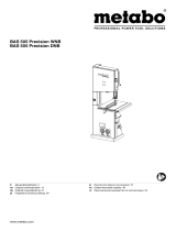Metabo BAS 505 Precision WNB Инструкция по эксплуатации