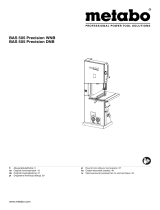 Metabo BAS 505 Precision DNB Инструкция по эксплуатации