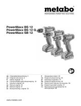 Metabo PowerMaxx BS 12 Q Инструкция по эксплуатации