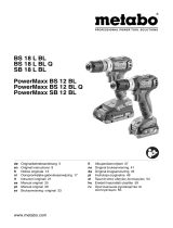 Metabo PowerMaxx BS 12 BL Q Инструкция по эксплуатации