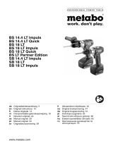 Metabo BS 14.4 LT Quick Инструкция по эксплуатации