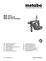 Metabo BHA 36 LTX Compact Инструкция по эксплуатации