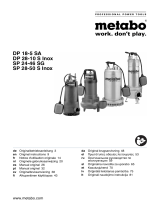 Metabo DP 18-5 SA Инструкция по эксплуатации