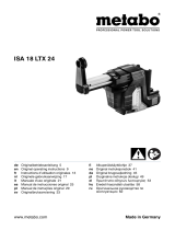 Metabo ISA 18 LTX 24 Инструкция по эксплуатации