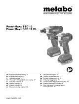 Metabo PowerMaxx SSD 12 BL Инструкция по эксплуатации
