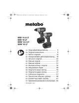 Metabo SSD 18 LT Инструкция по эксплуатации