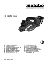 Metabo HO 18 LTX 20-82 Инструкция по эксплуатации