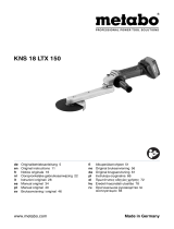 Metabo KNS 18 LTX 150 Инструкция по эксплуатации