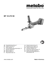 Metabo BF 18 LTX 90 Инструкция по эксплуатации