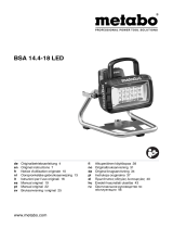 Metabo BSA 14.4-18 LED Инструкция по эксплуатации