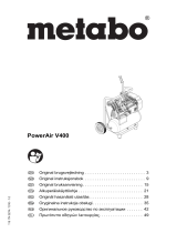 Metabo PowerAir V 400 Инструкция по эксплуатации