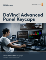 Blackmagic DaVinci Advanced Panel Keycaps Installation  Руководство пользователя